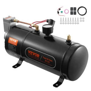 12V Air Compressor with Tank 3/6L