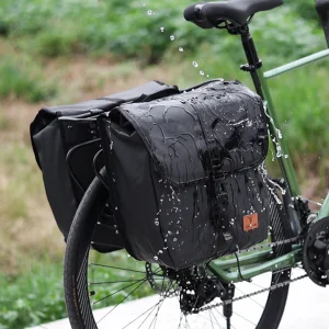 Bicycle Rear Seat Bag Large Capacity Trunk Pannier Bag Waterproof
