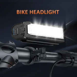 USB Rechargeable Bike Front Light 900 Lumens Cycling Light